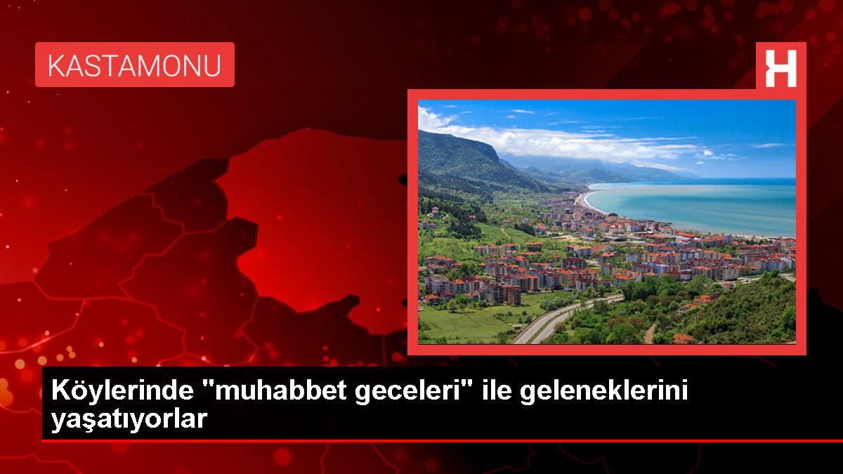 Karaş köyünde muhabbet geceleri gençlere kültür ve enstrüman öğretiyor