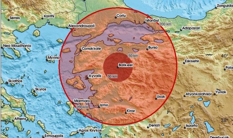 Son Dakika: İstanbul, Balıkesir ve etraf vilayetlerde hissedildi… Çanakkale’de 4.9 büyüklüğünde deprem!