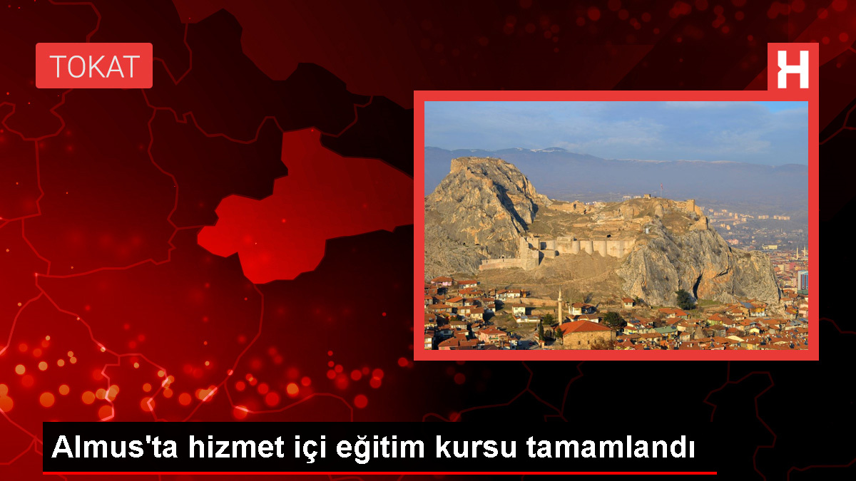 Tokat Almus’ta Müftülükçe Düzenlenen Hizmet İçi Eğitim Kursu Tamamlandı