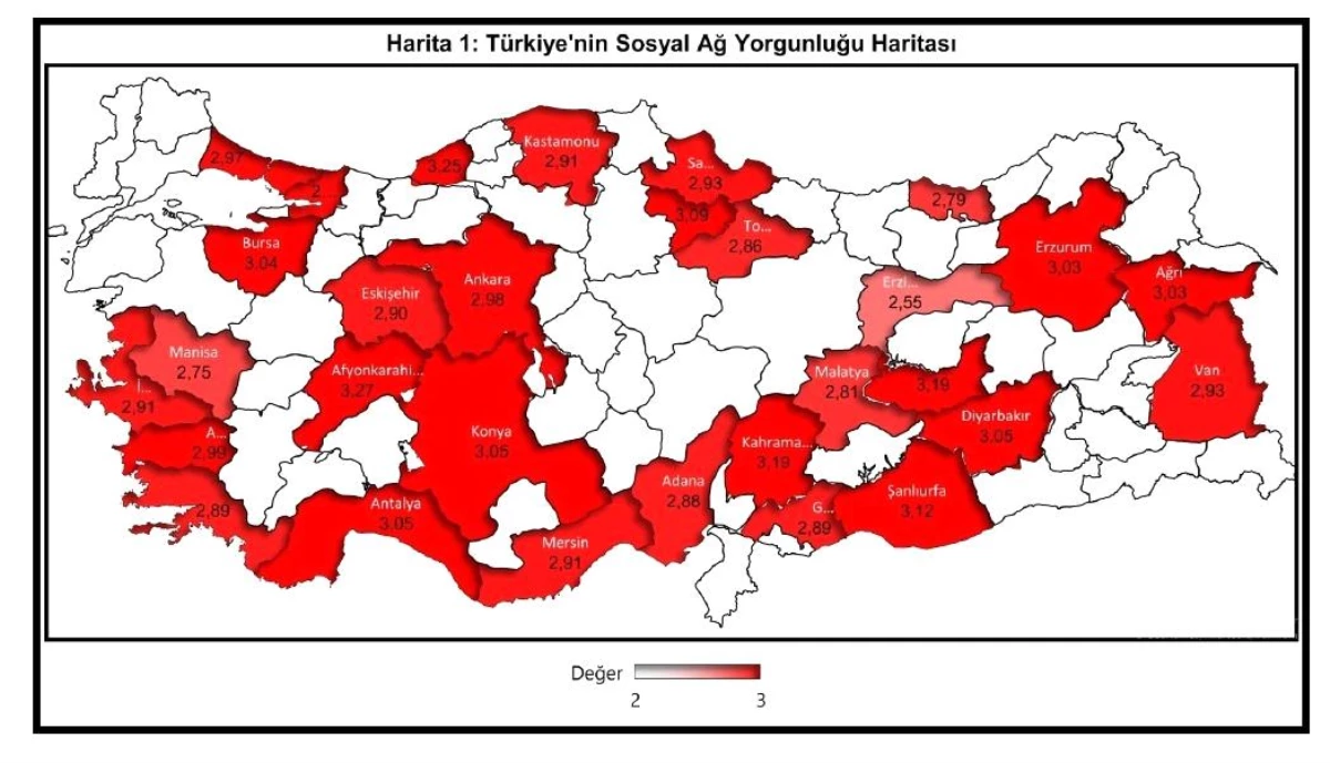 Türkiye’de Toplumsal Ağ Yorgunluğu Araştırması Sonuçları Açıklandı